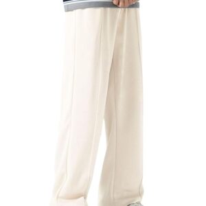 GRECIILOOKS Men's Lycra Cargo Track Pants – Loose Fit Joggers for Men | Korean Style Travel & Home Wear with Pockets